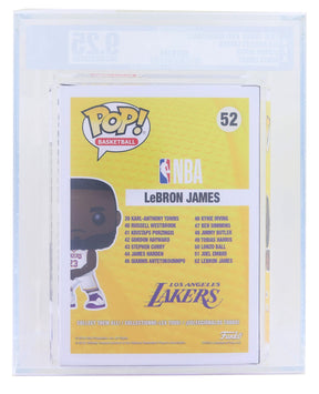 LA Lakers NBA Funko POP | Lebron White Jersey | Graded AFA 9.25