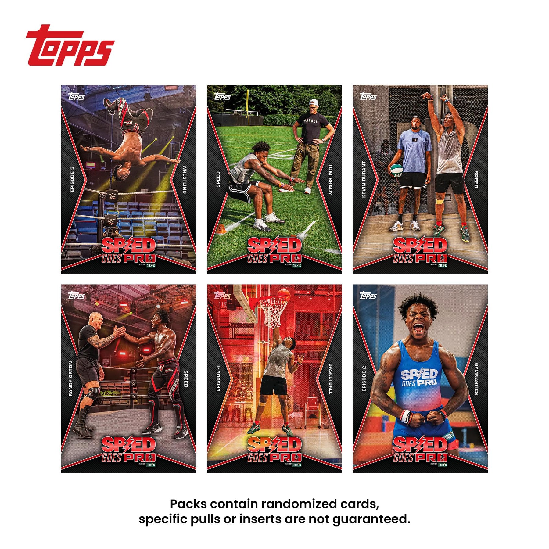 Topps x |Showspeed 2025 Speed Goes Pro | 5 Card Pack