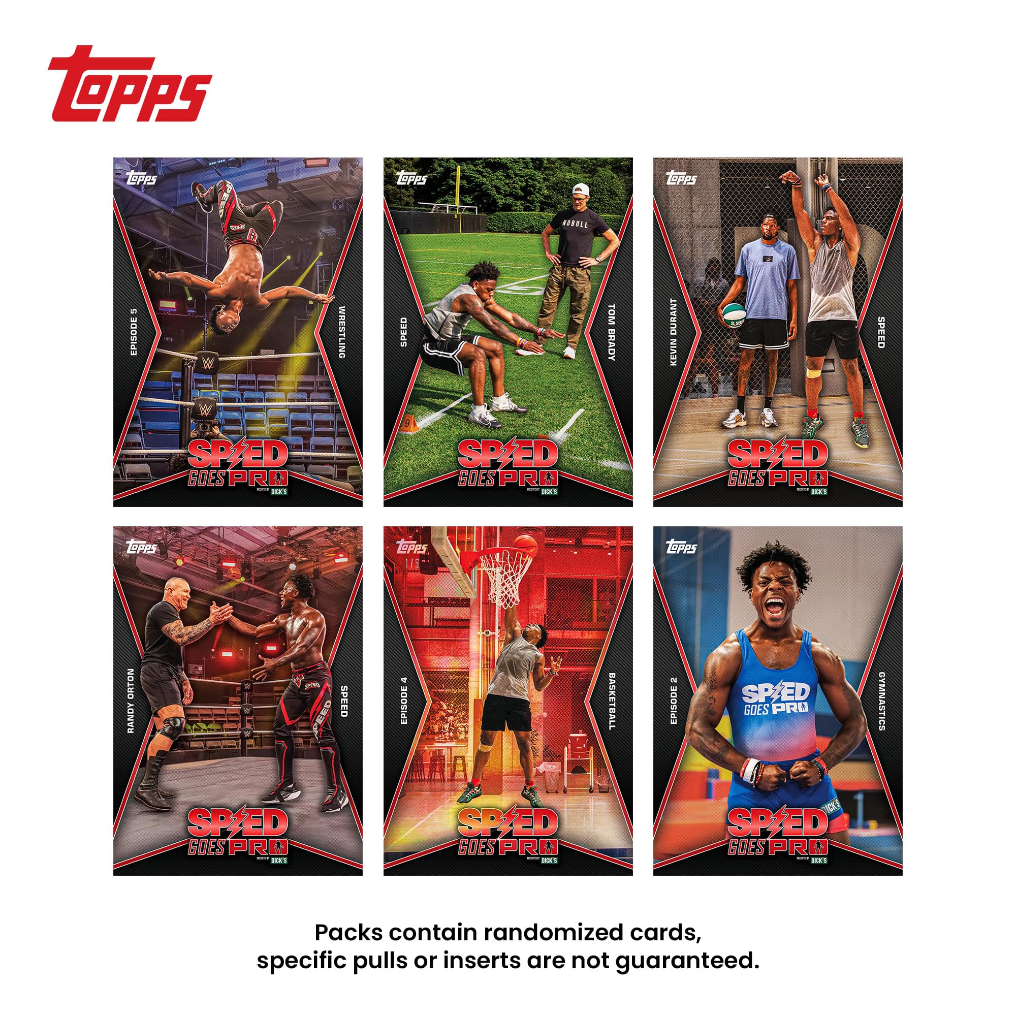 Topps x |Showspeed 2025 Speed Goes Pro | 5 Card Pack