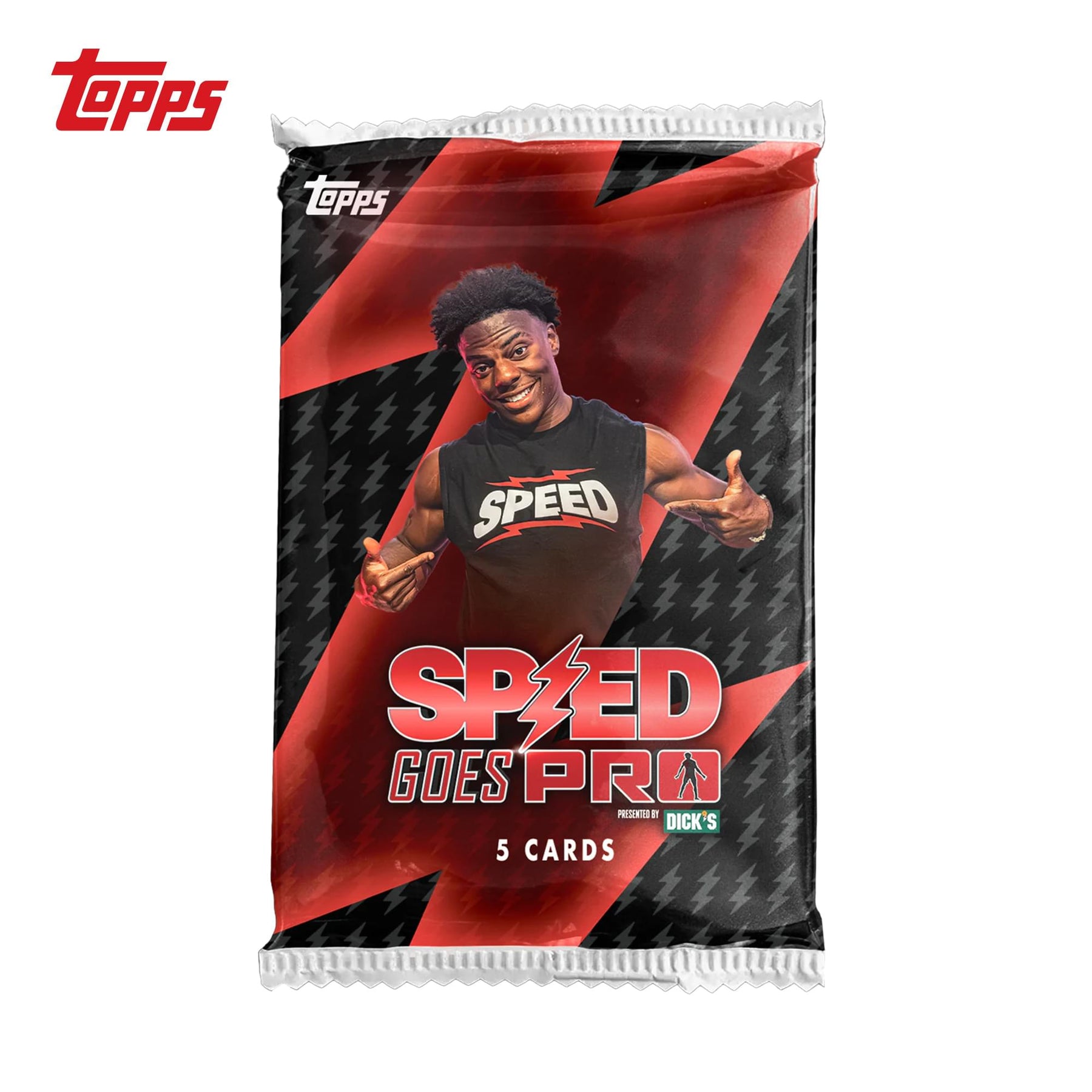 Topps x |Showspeed 2025 Speed Goes Pro | 5 Card Pack