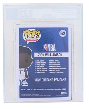 New Orleans Pelicans NBA Funko POP | Zion Williamson | Graded AFA 9.25