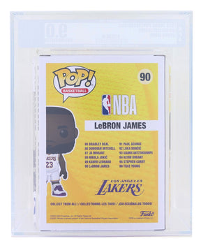 LA Lakers NBA Funko POP | Lebron James Alternate | Graded AFA 9