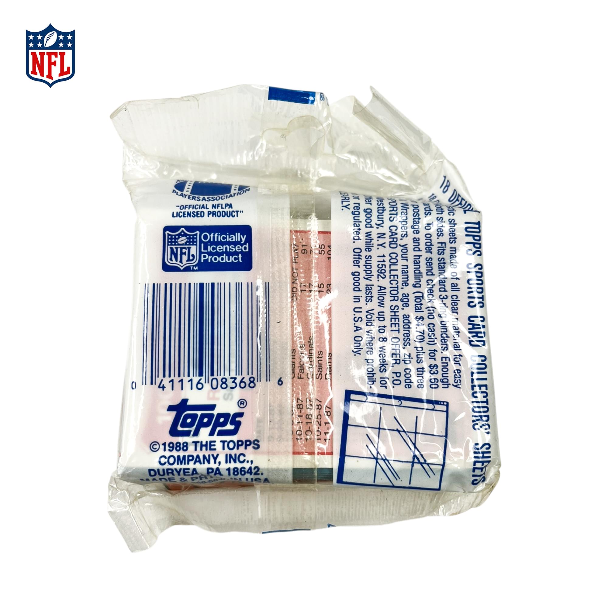 NFL 1988 Topps Football Jumbo Pack | 40 Cards