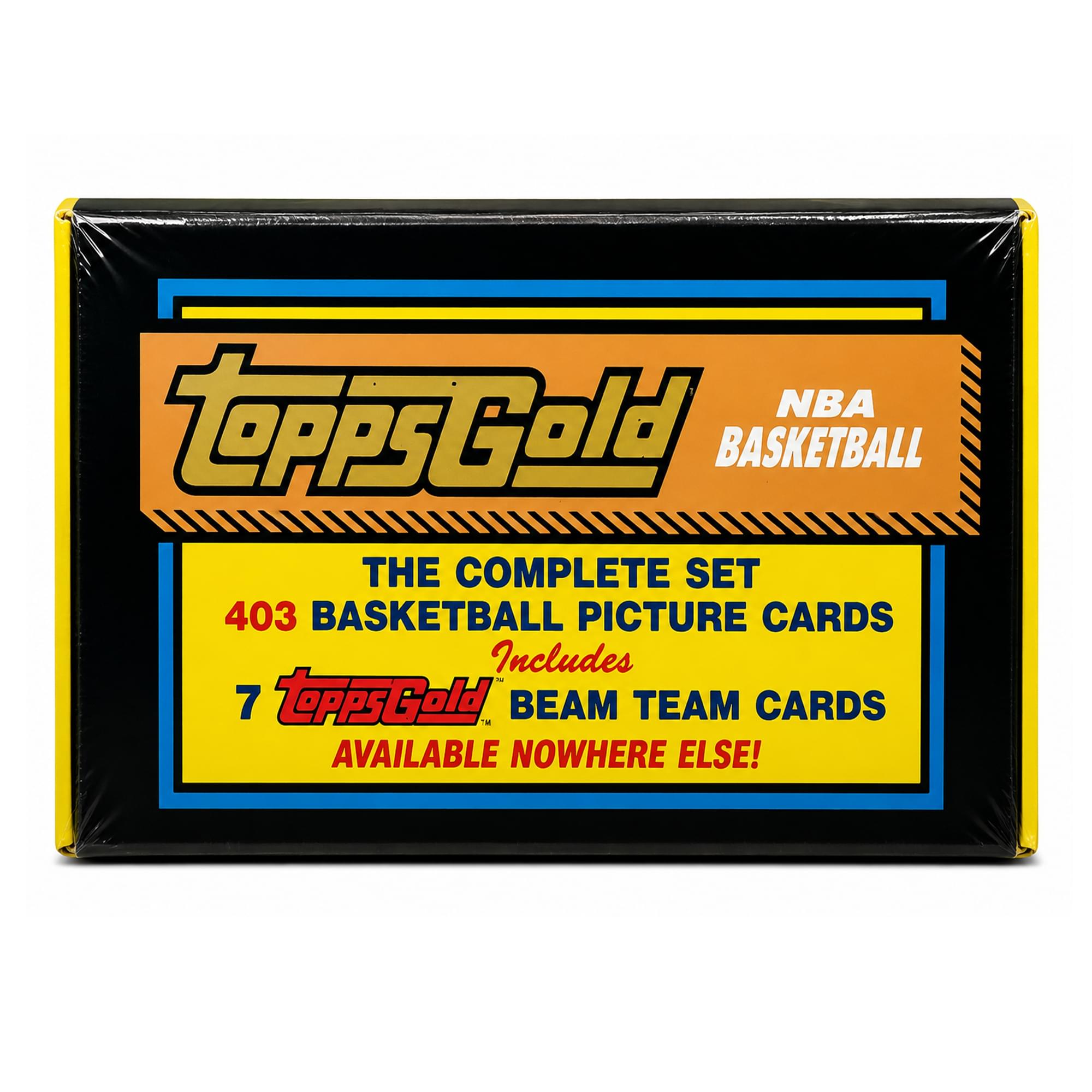 NBA 1992-93 Topps Gold Basketball 403 Picture Cards | Complete Set Sealed