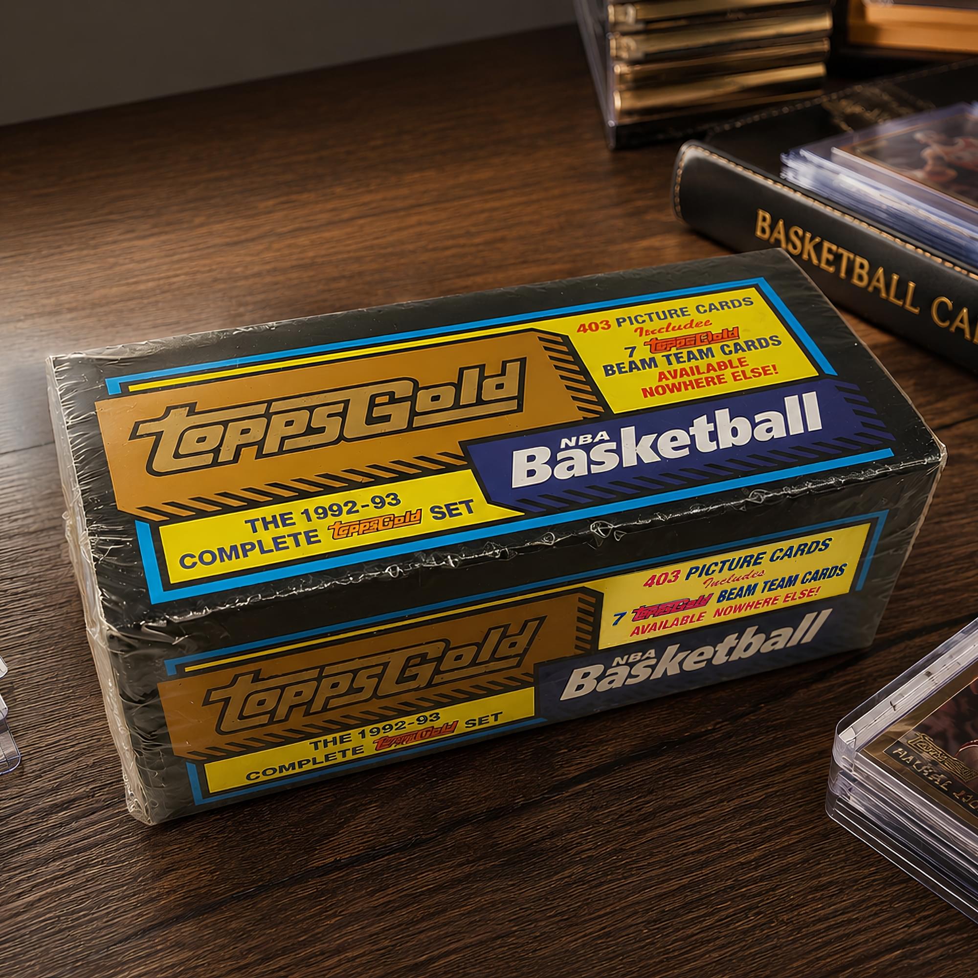 NBA 1992-93 Topps Gold Basketball 403 Picture Cards | Complete Set Sealed