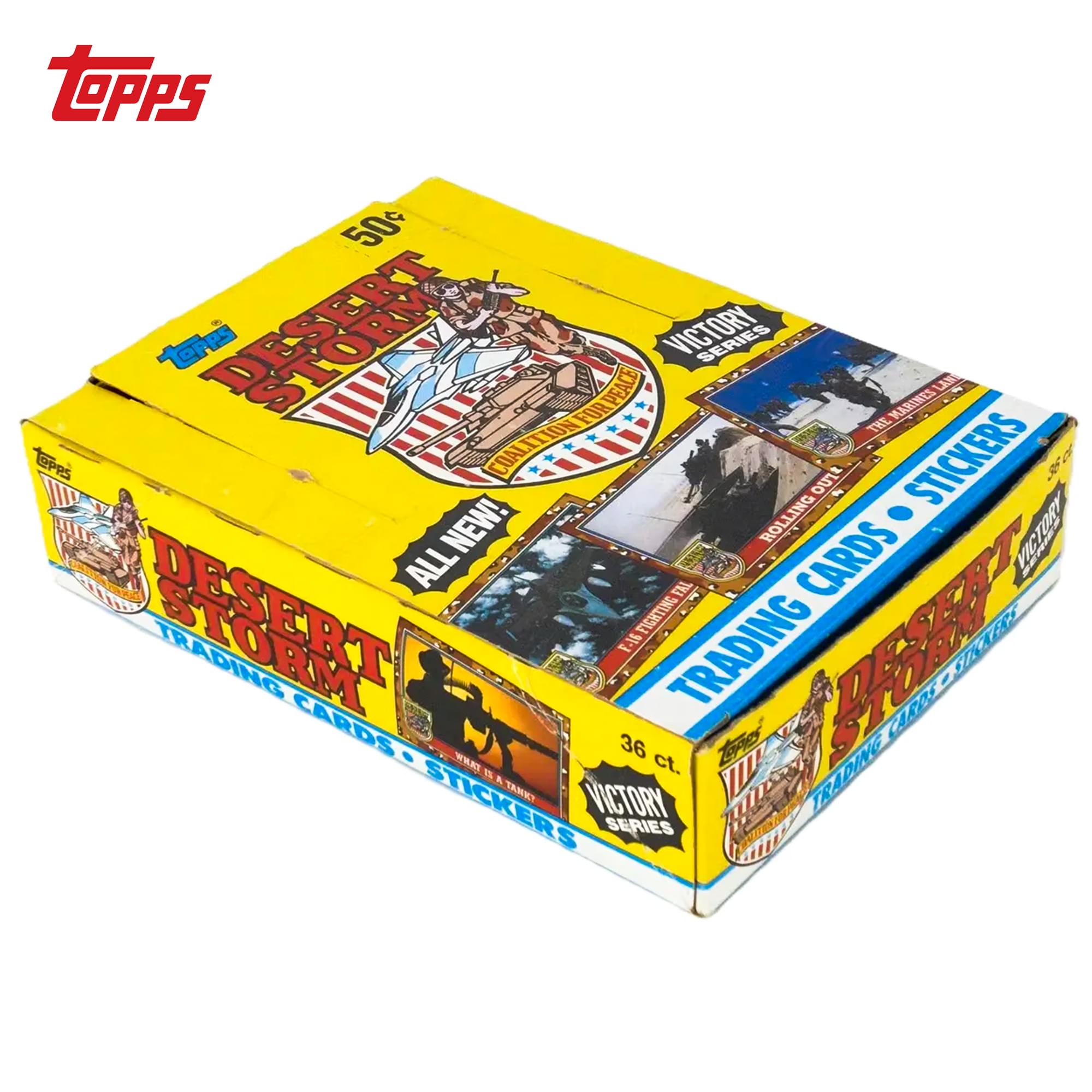 1991 Topps Desert Storm Victory Series | 36 Pack Box