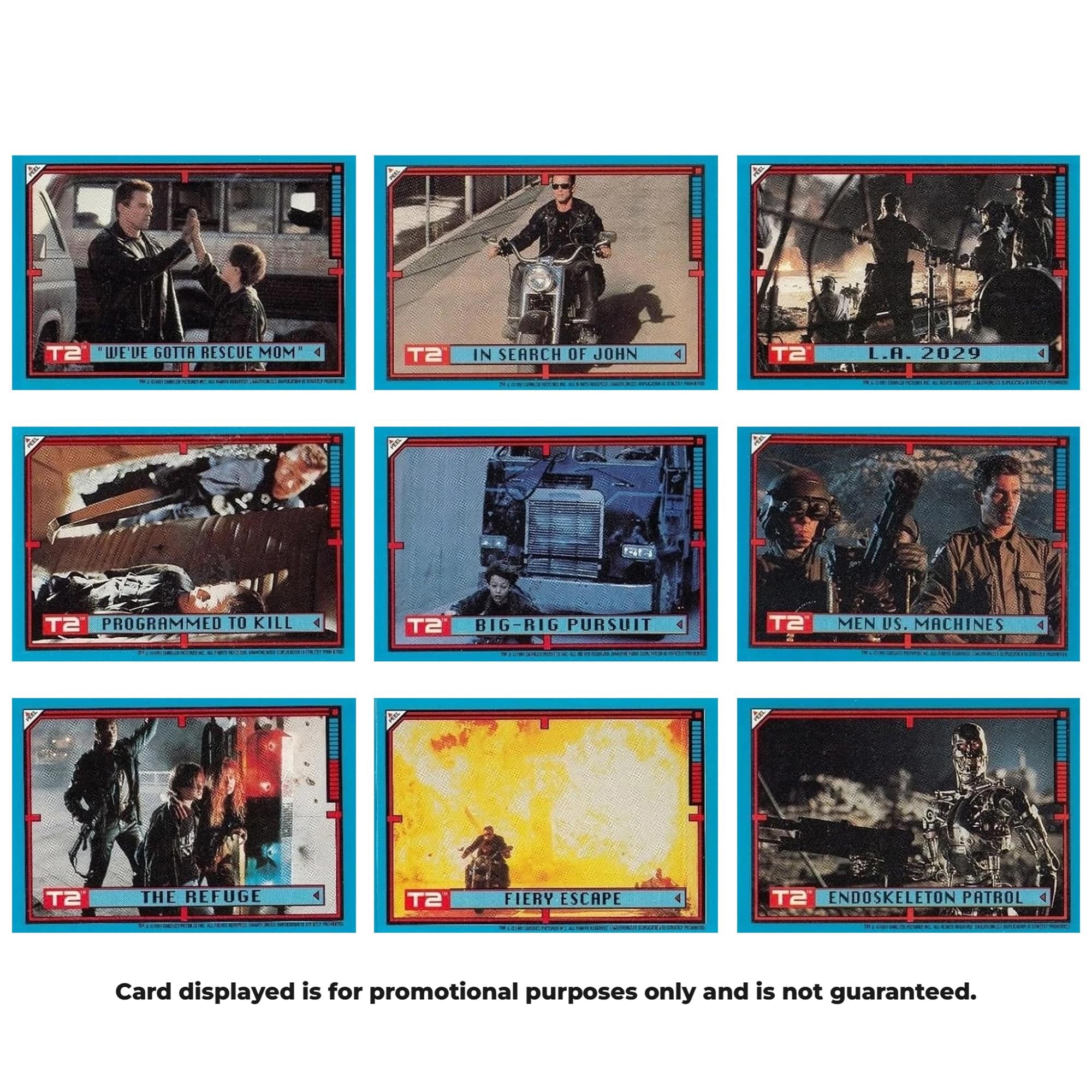 Terminator 2: Judgement Day 1991 Topps 5-Sticker Pack