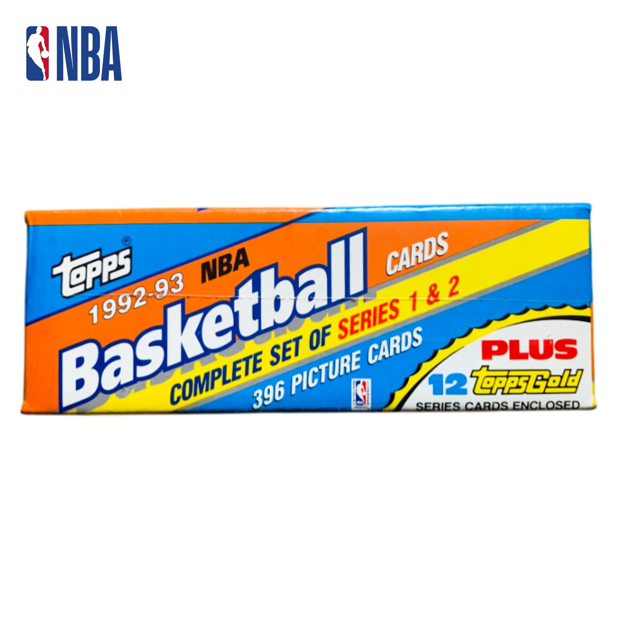 NBA 1992-93 Topps Basketball Set Series 1 & 2 | 396 Cards