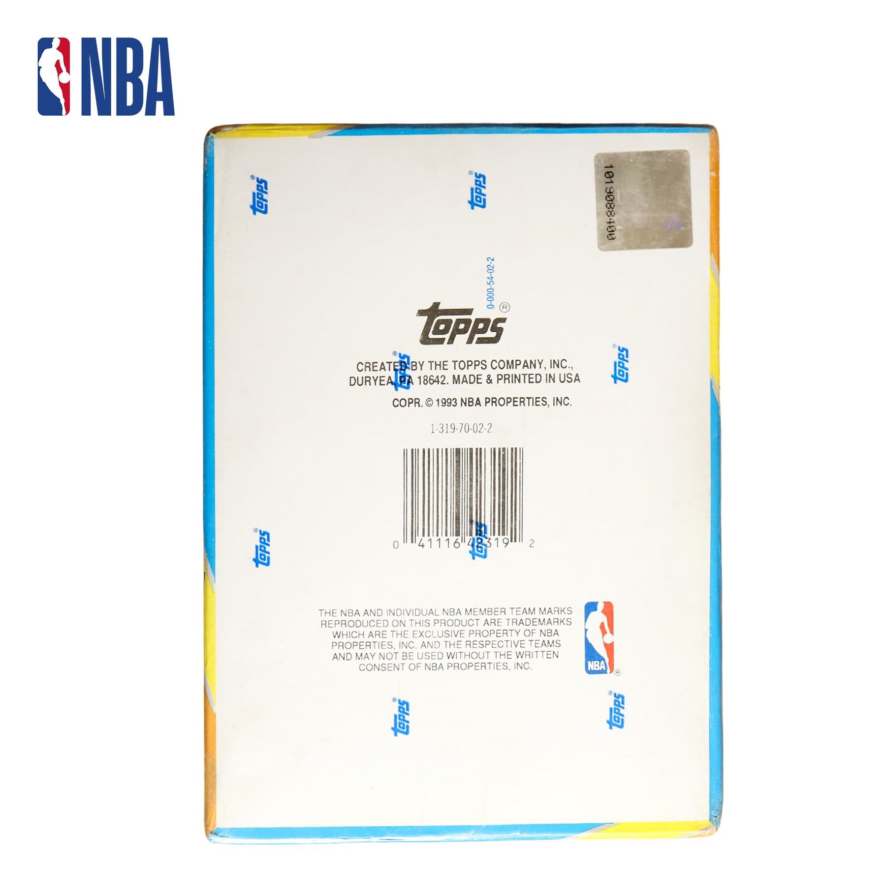NBA 1992-93 Topps Basketball Series 2 Card Sealed Box | 36 Cards