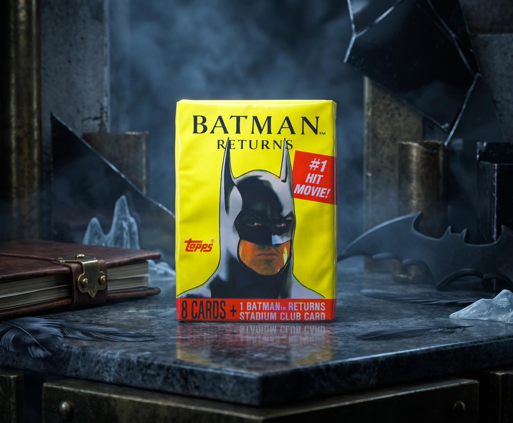 DC Batman Returns 1992 Topps Movie Photo Cards Sealed Pack | 9 Cards