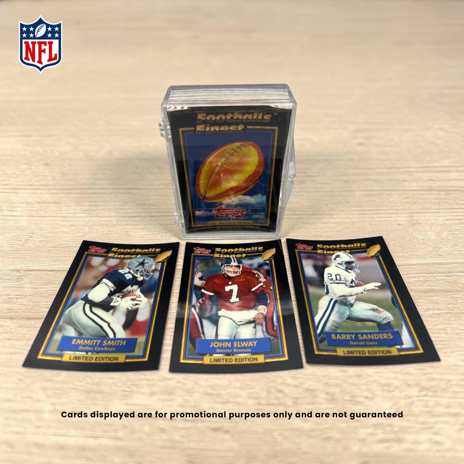 NFL 1992 Topps Finest Limited Edition Card Set | 44 Cards