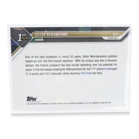 NBA TOPPS NOW 2023 Basketball Card D1 | Victor Wembanyama
