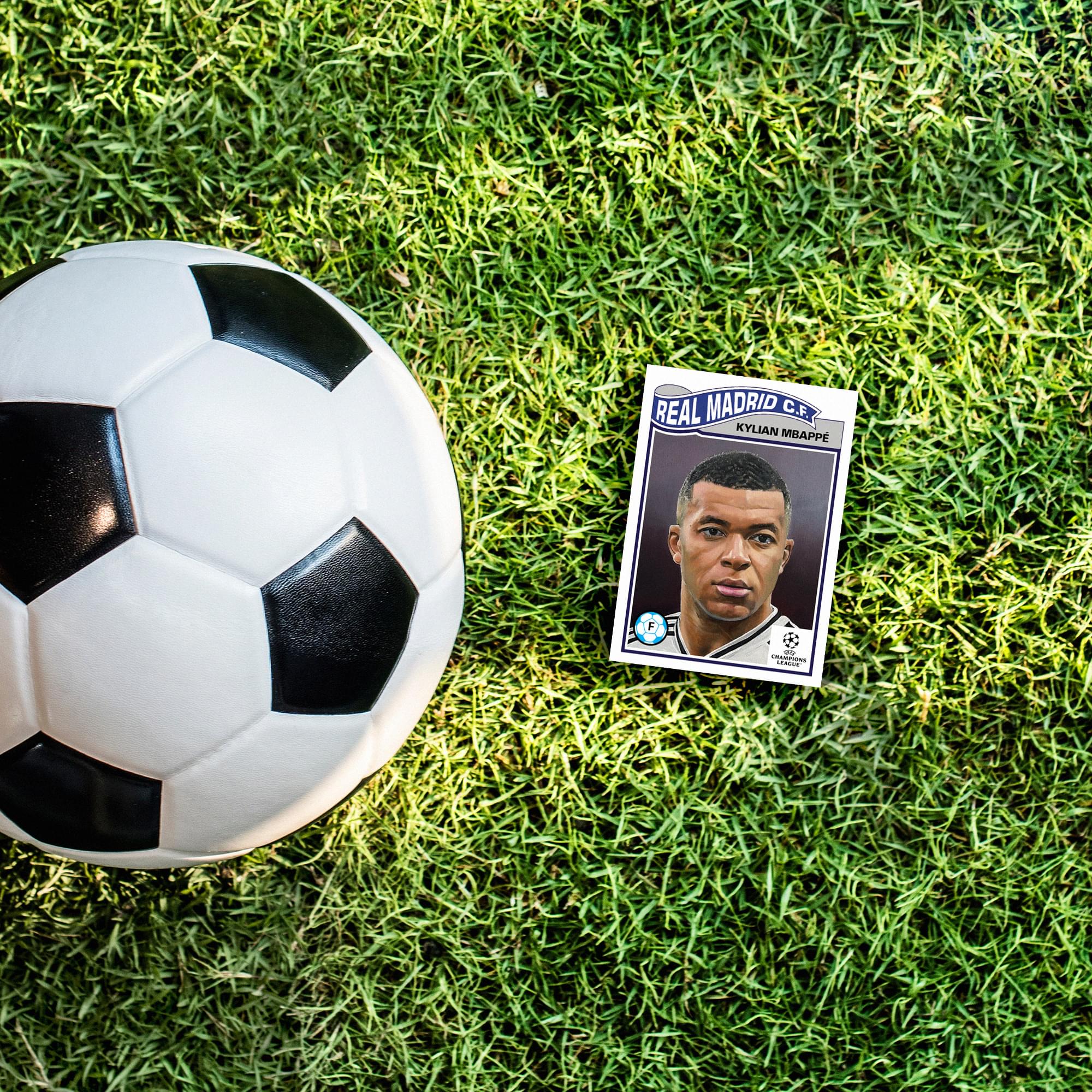 UCC Topps Living Set Card #690 | Kylian Mbappe