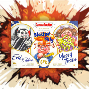 Garbage Pail Kids 2024 Topps Media Menace | Eddie, Billy, Tessie