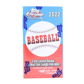 MLB 2022 Topps Chrome Platinum Anniversary Baseball Value Box | 8 Packs