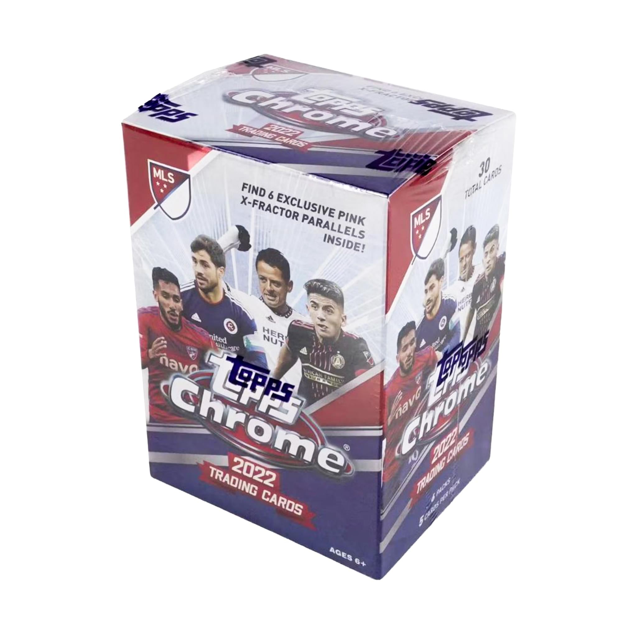Major League Soccer 2022 Topps Chrome Blaster | 6 Packs