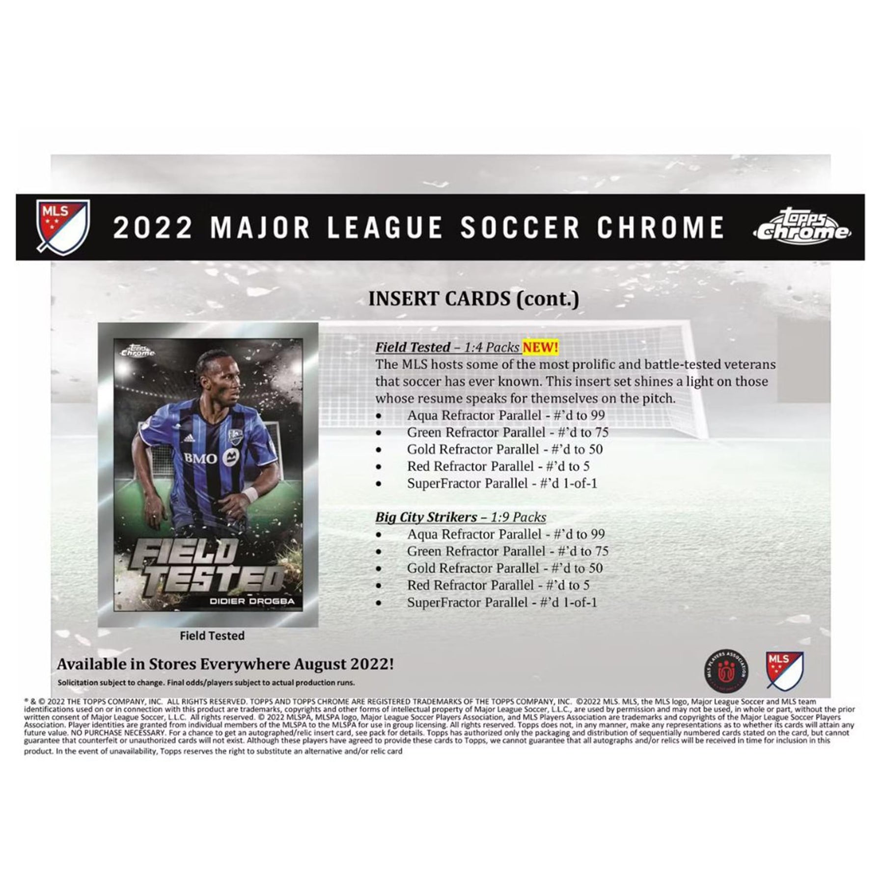 Major League Soccer 2022 Topps Chrome Blaster | 6 Packs