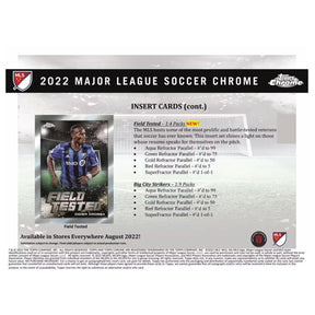 Major League Soccer 2022 Topps Chrome Blaster | 6 Packs