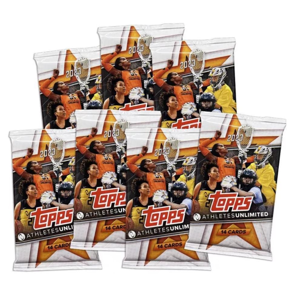 2023 Topps Athletes Unlimited All Sports Value Box | 7 Packs Per Box
