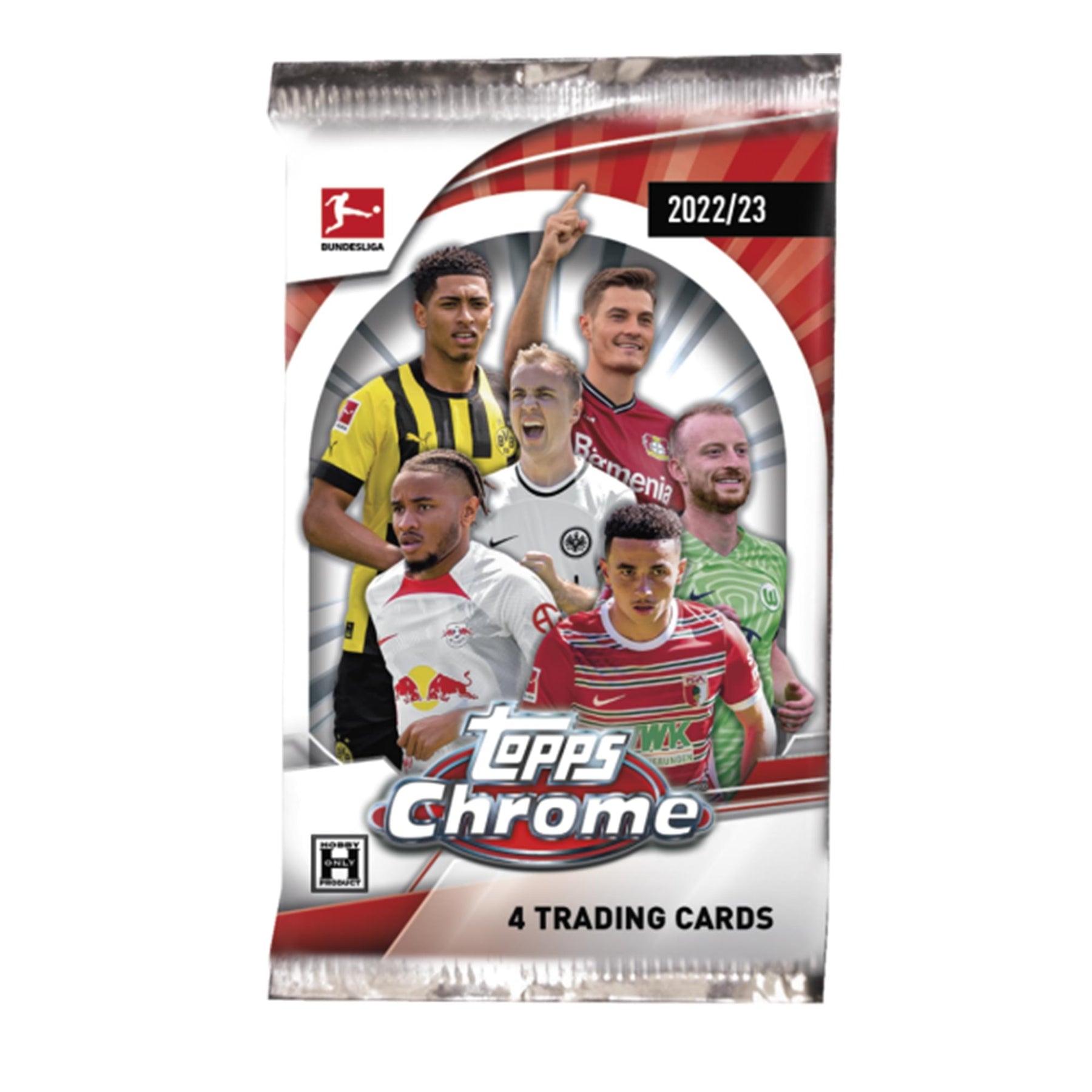 Bundesliga Soccer 2022/23 Topps Chrome Hobby Box | 20 Packs
