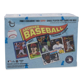 MLB 2023 TOPPS Archives Baseball Value Box | 7 Packs