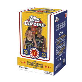 2023-24 Topps Chrome McDonalds All-American Basketball Blaster Box | 7 Packs