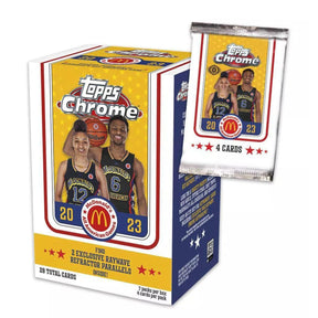 2023-24 Topps Chrome McDonalds All-American Basketball Blaster Box | 7 Packs