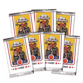 2023-24 Topps Chrome McDonalds All-American Basketball Blaster Box | 7 Packs