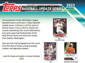 MLB 2023 Topps Baseball Updates Hanger Pack