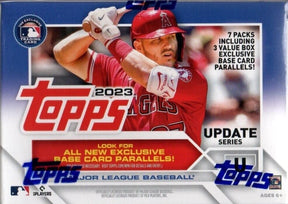 MLB 2023 Topps Baseball Updates Relic Box | 7 Packs Per Box