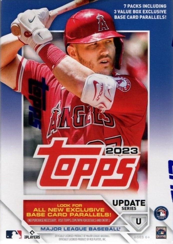 MLB 2023 Topps Baseball Updates Relic Box | 7 Packs Per Box