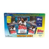 MLB 2024 Topps Baseball Series 1 Super Box | 10 Packs