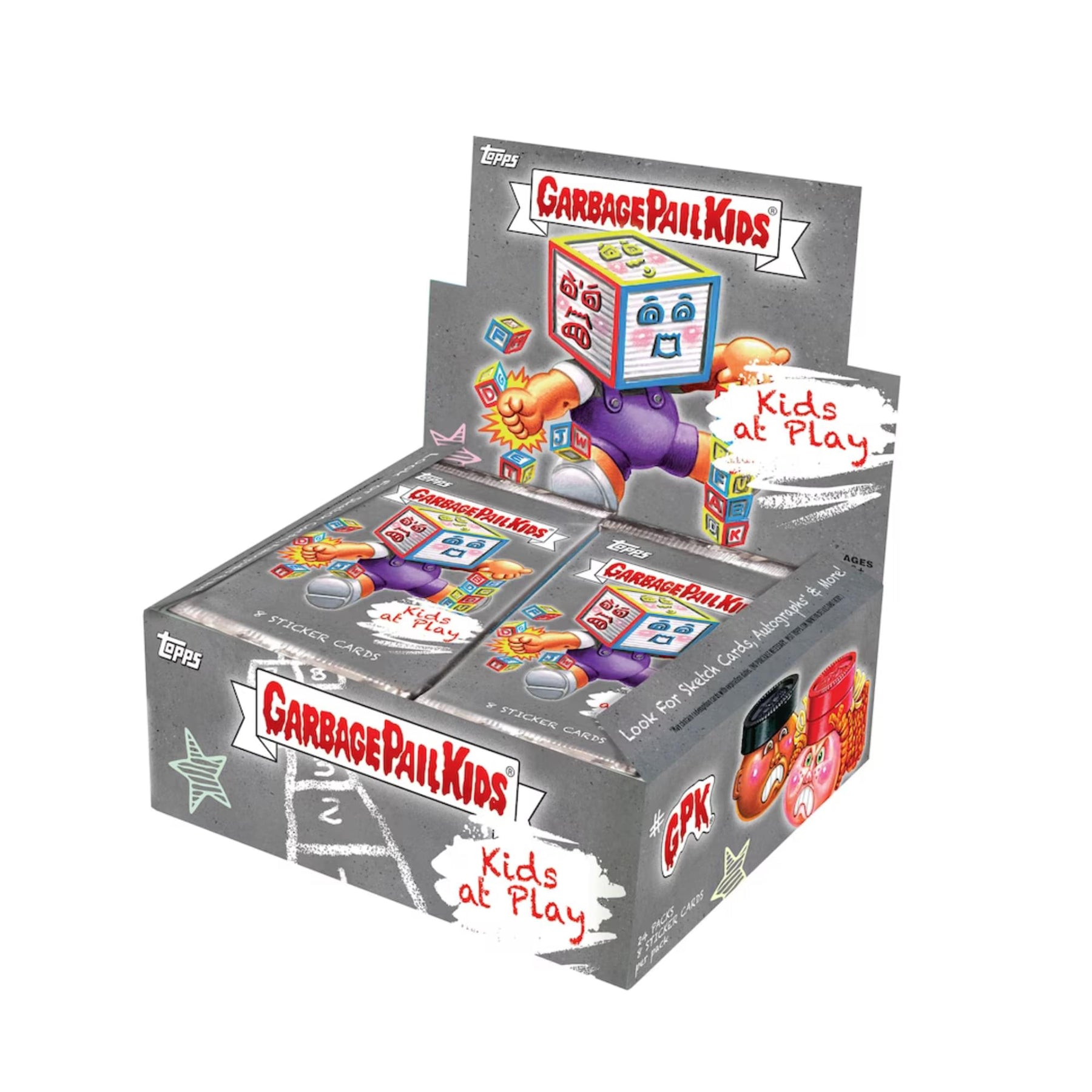 Garbage Pail Kids 2024 Topps Kids at Play Display Box | 24 Packs Per Box