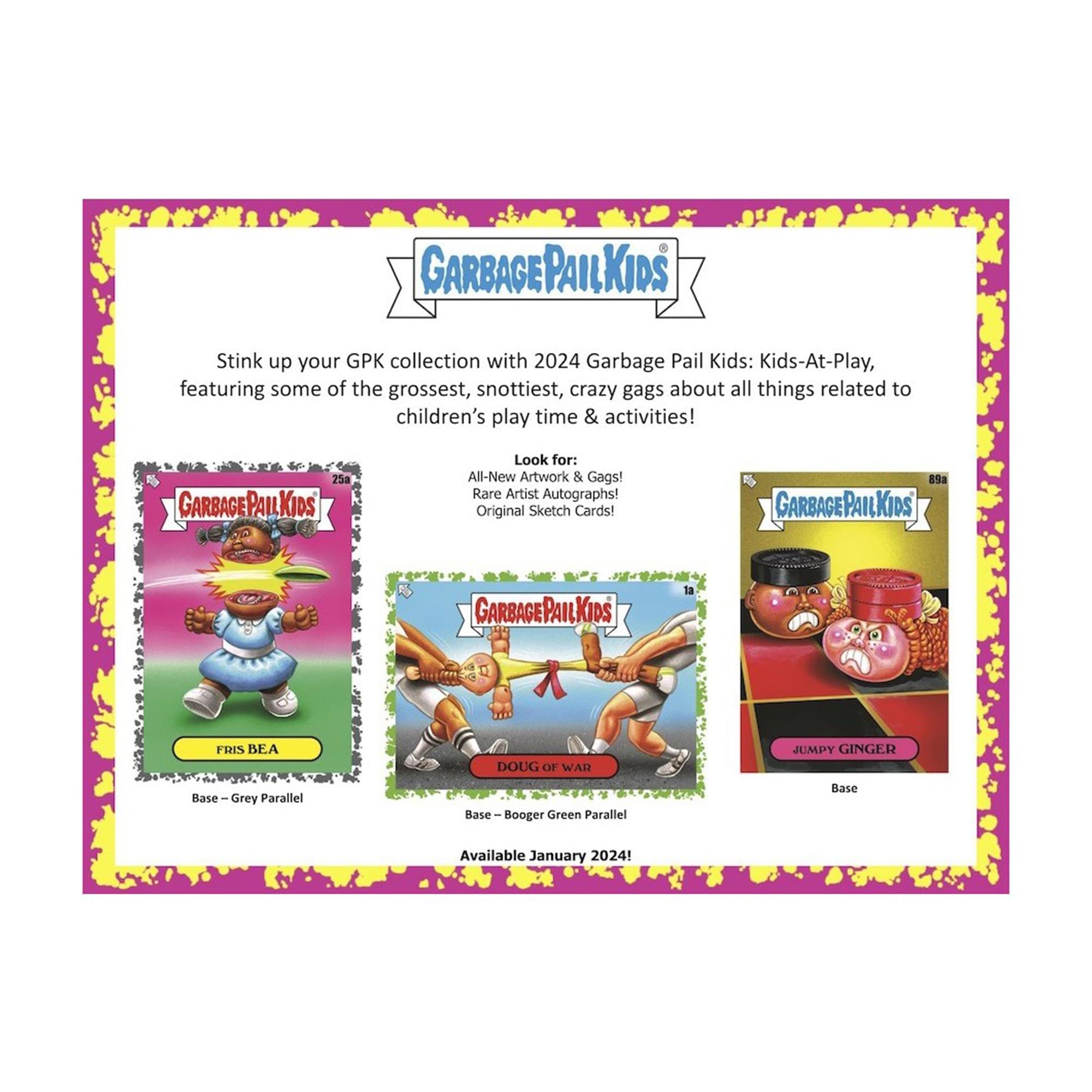 Garbage Pail Kids 2024 Topps Kids at Play Blaster Box | 10 Packs Per Box