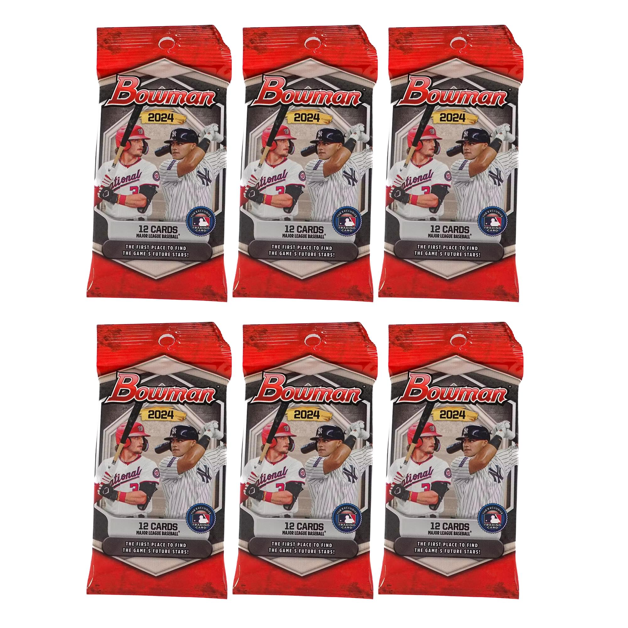 MLB 2024 Bowman Baseball Value Box | 6 Packs Per Box