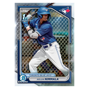 MLB 2024 Bowman Baseball Display Box | 24 Packs Per Box