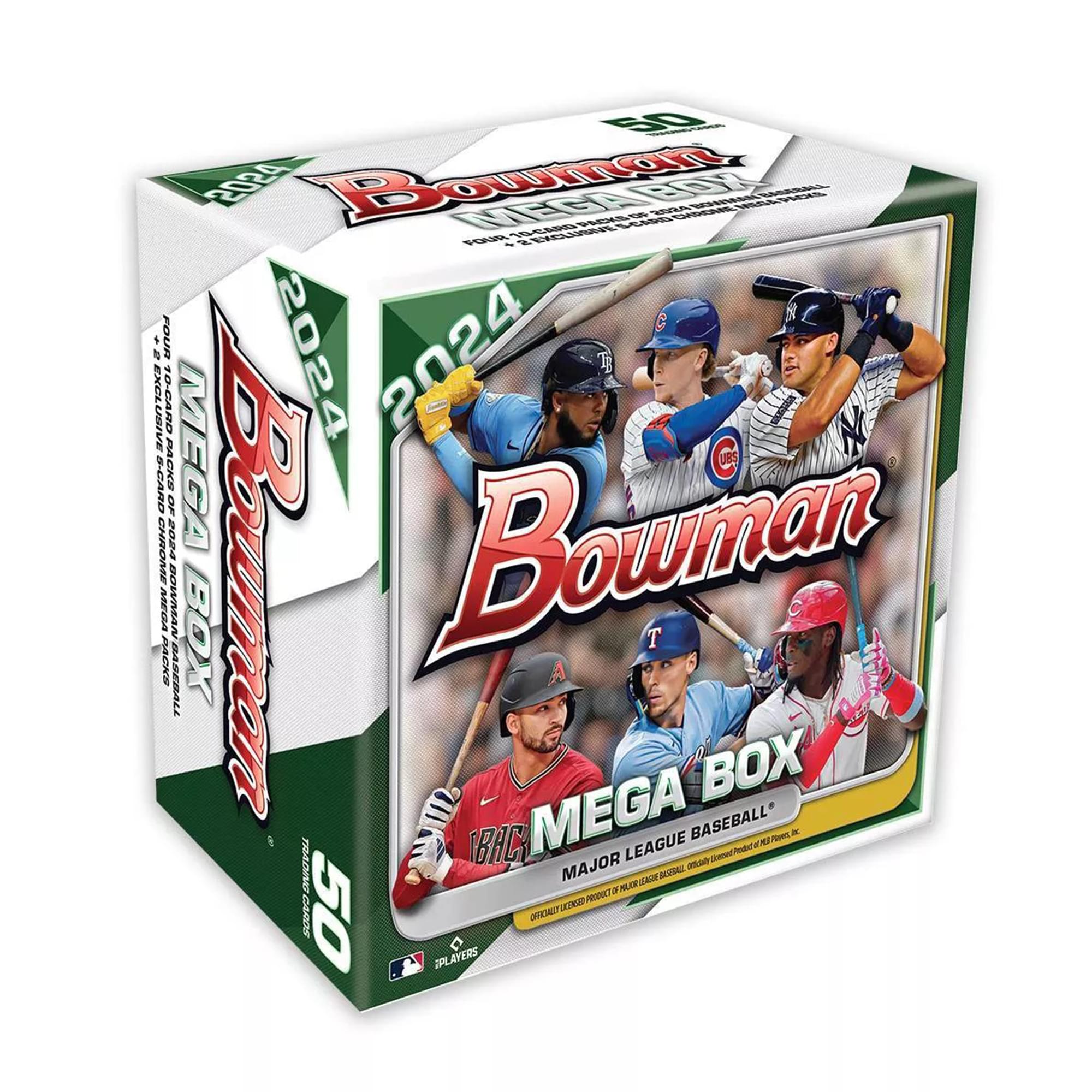 MLB 2024 Bowman Mega Box Baseball Box | 6 Packs Per Box