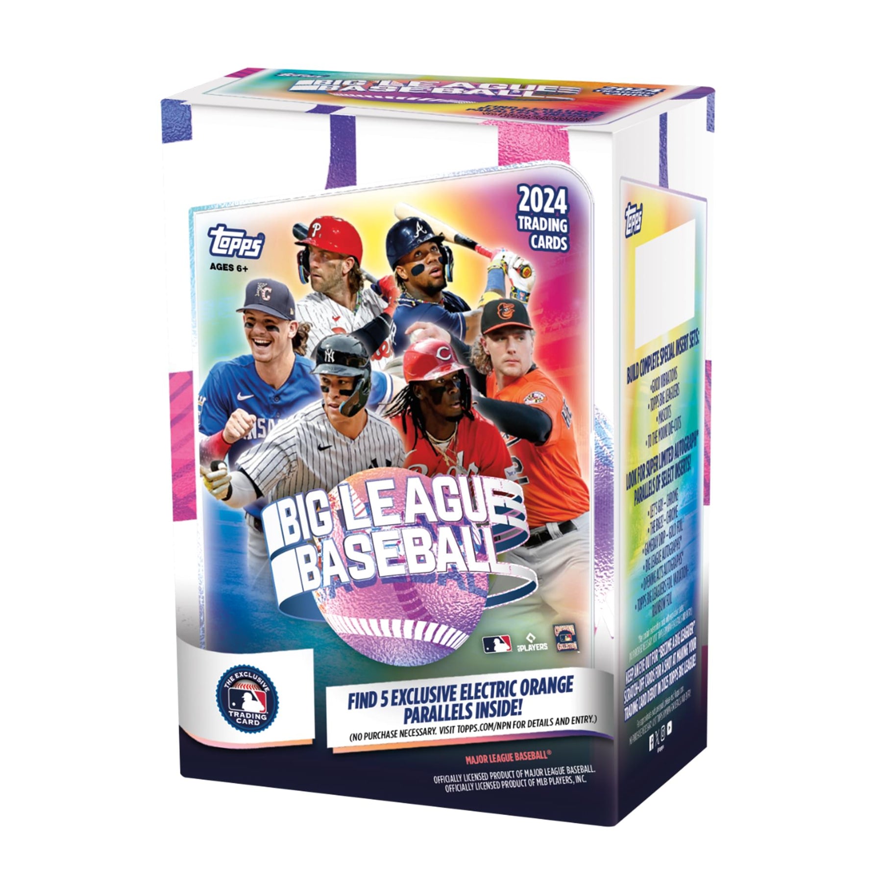MLB 2024 Topps Big League Baseball Value Box | 10 Packs