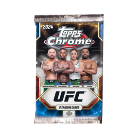 UFC 2024 Topps Chrome Value Box | 6 Packs