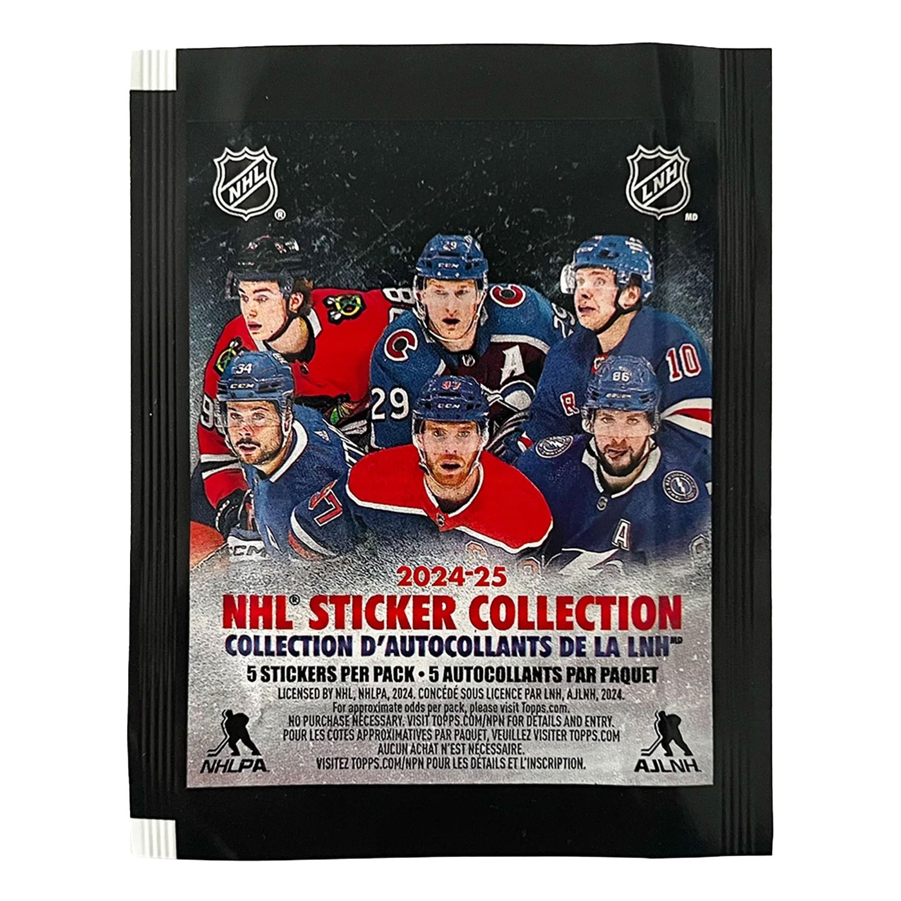 NHL Topps 2024/2025 Sticker Collection Box | 50 Packs