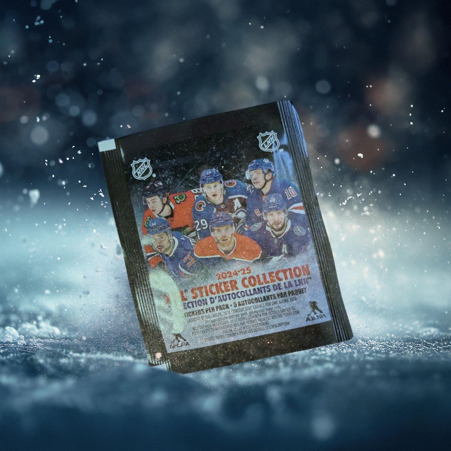 NHL Topps 2024/2025 Sticker Collection Box | 50 Packs