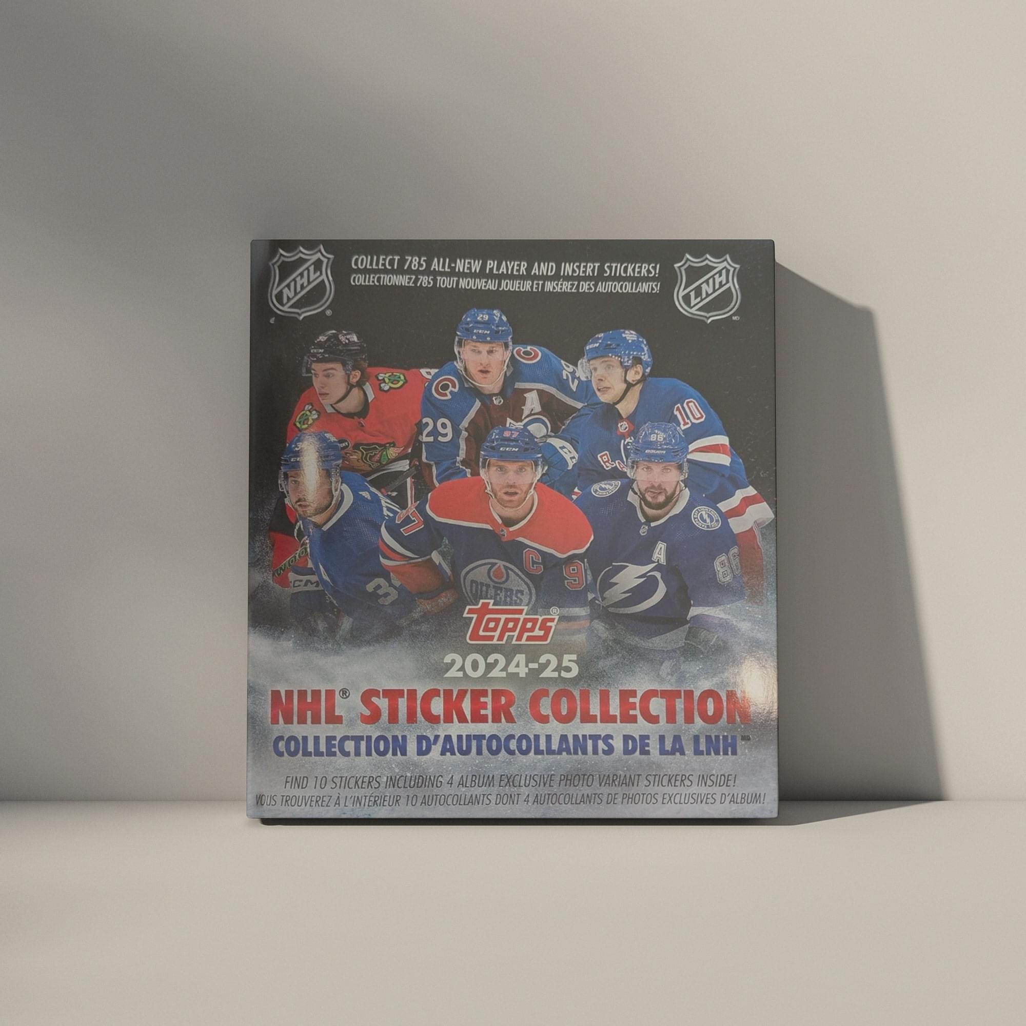 NHL Topps 2024/2025 Sticker Collection Album