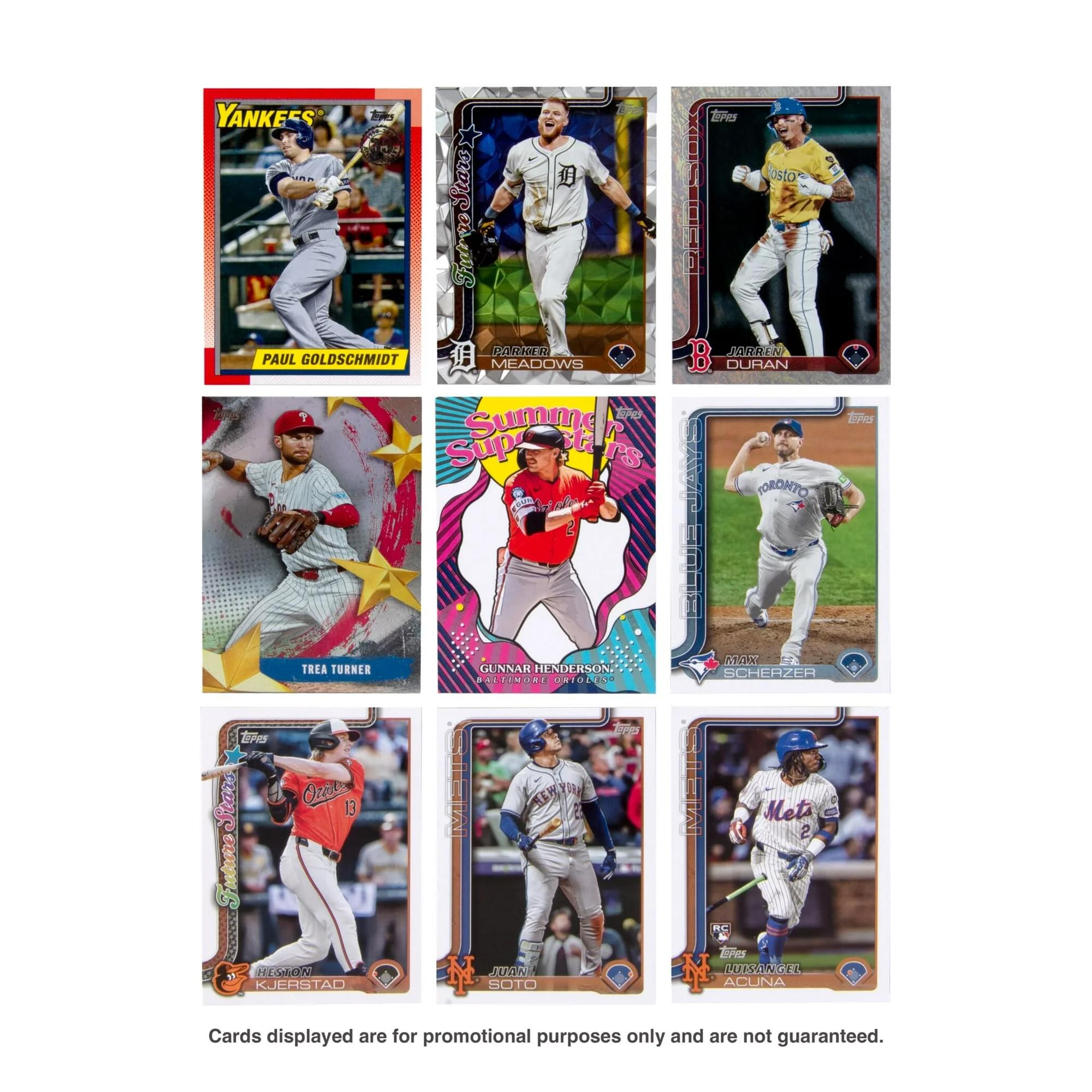 MLB 2025 Topps Baseball Series 2 Hanger Pack | 59 Cards