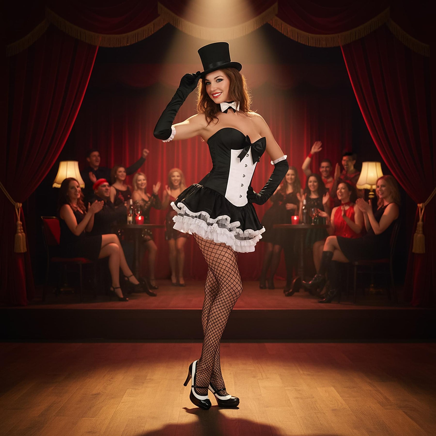 Tuxedo Dress Waist Adult Costume