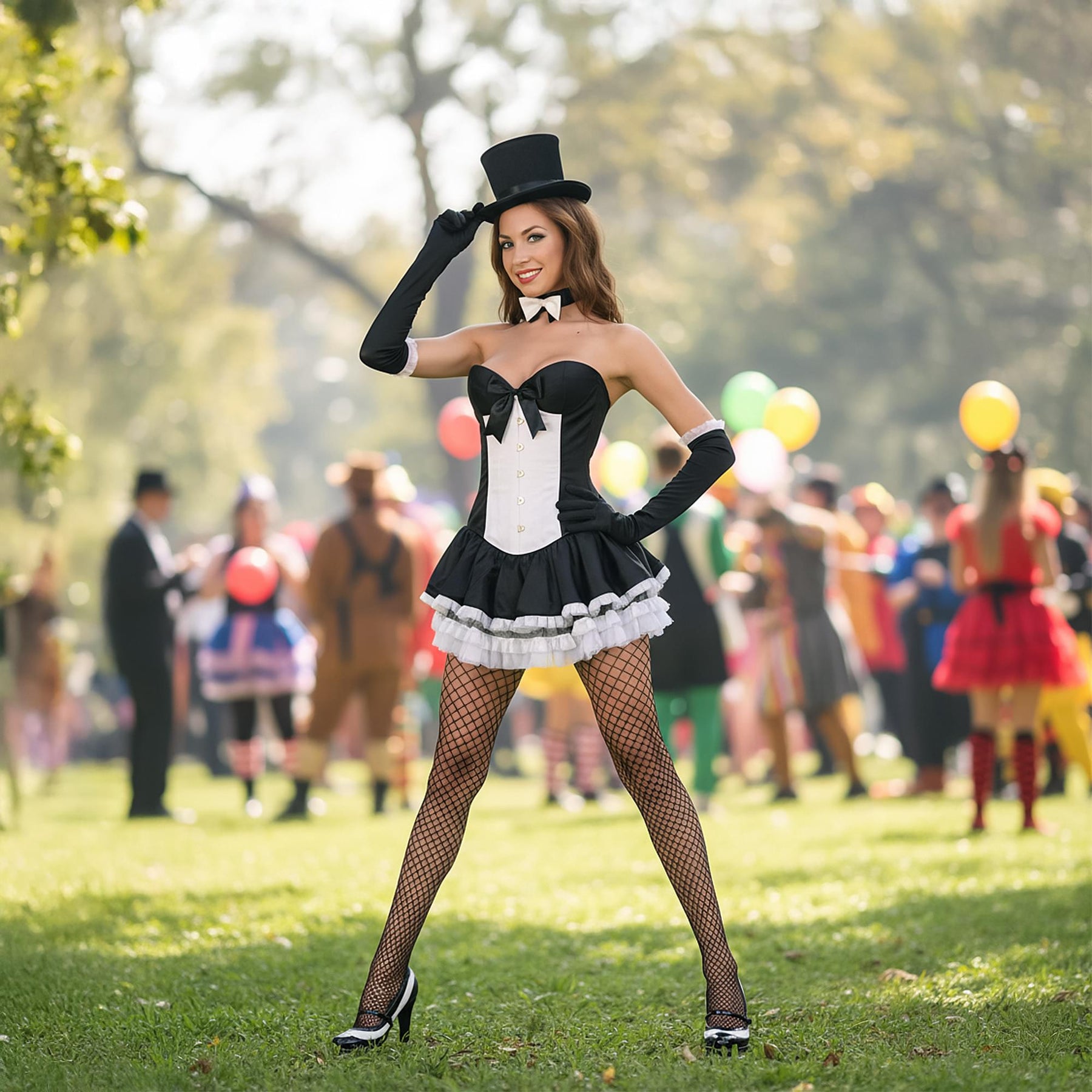 Tuxedo Dress Waist Adult Costume