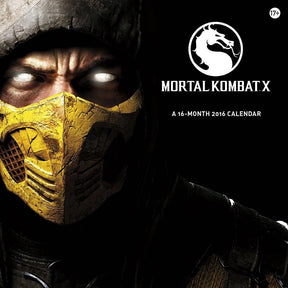 Mortal Kombat X 2016 Wall Calendar