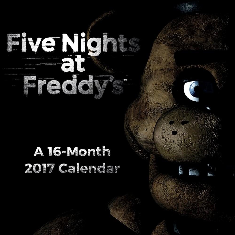 Five Nights At Freddy's 2017 7"x7" Mini Calendar