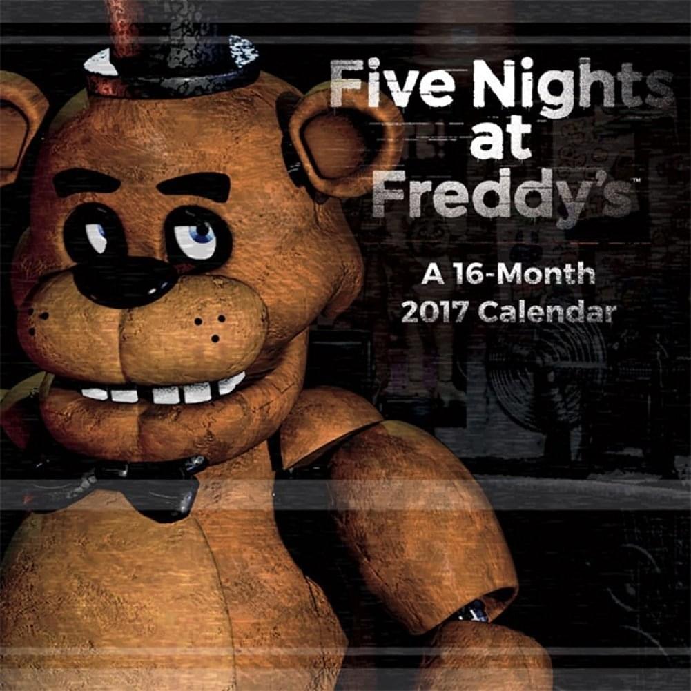 Five Nights at Freddy's 2017 12"x12" Wall Calendar