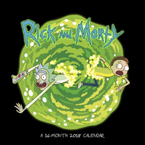 Rick and Morty 2018 Wall Calendar