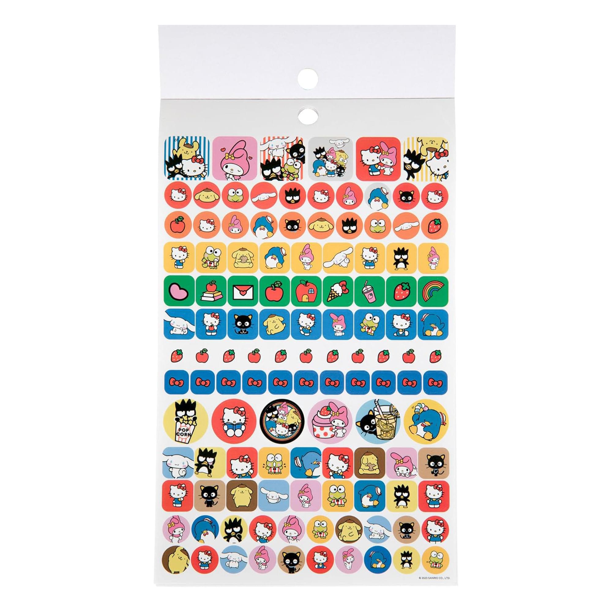 Sanrio Hello Kitty Red 4 Sheet Sticker Pad | 200+ Stickers